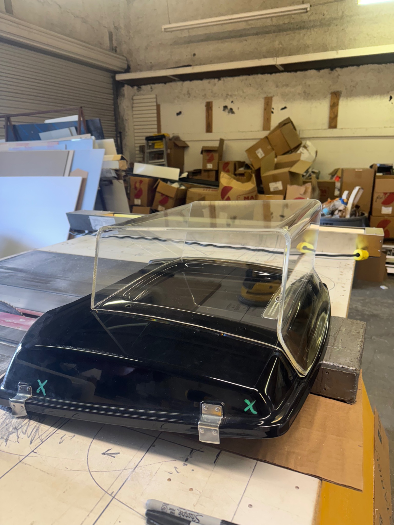 Early clear dome prototype